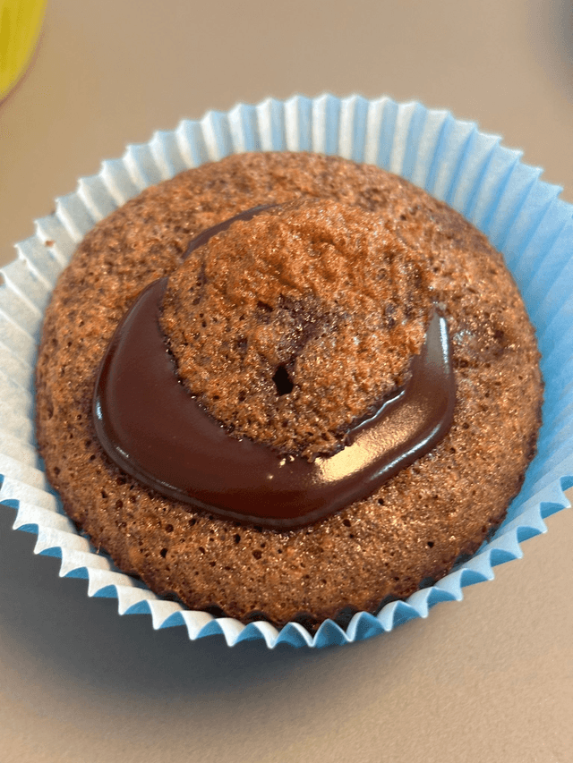 Cupcakes au chocolat fondant (2 pièces)
